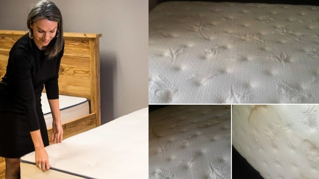 cómo desmanchar colchones y almohadas