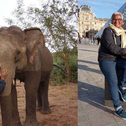 abuelita prefiere viajar antes que quedarse en casa