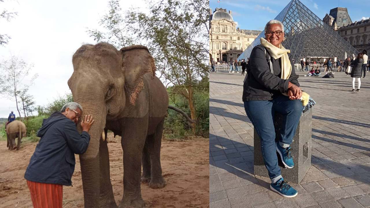abuelita prefiere viajar antes que quedarse en casa