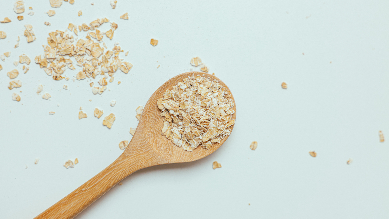 Avena para eliminar el vello facial