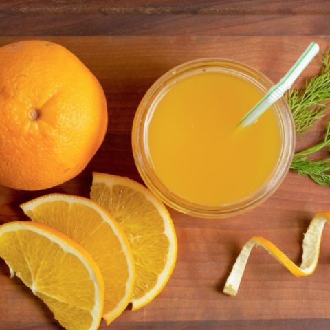 como hace ritual con cáscara de naranja