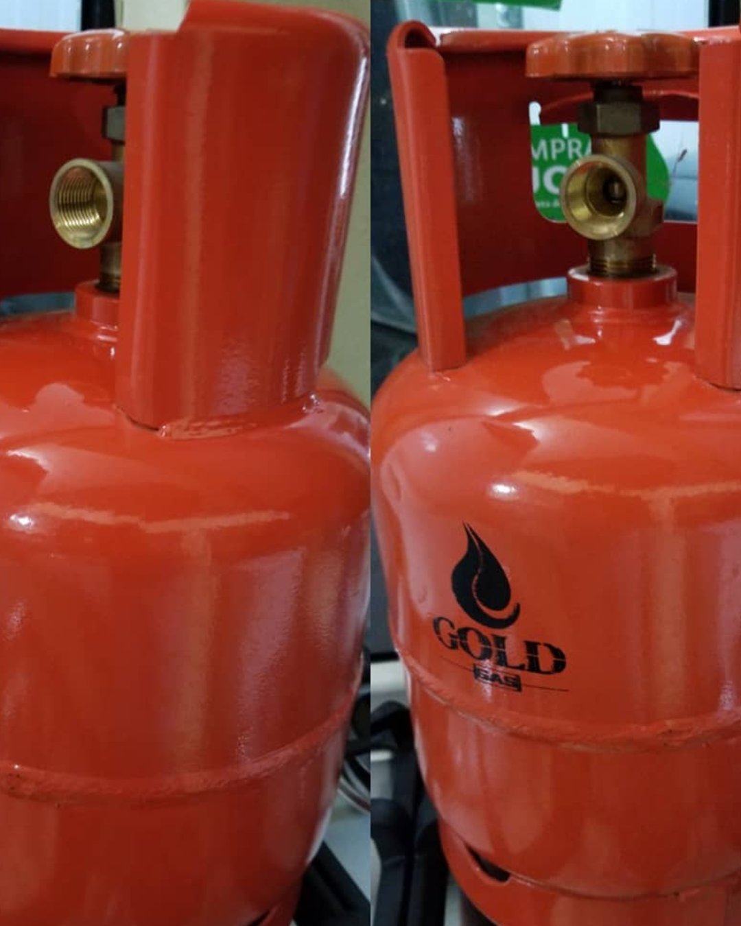 medir el nivel de un tanque pequeño de gas