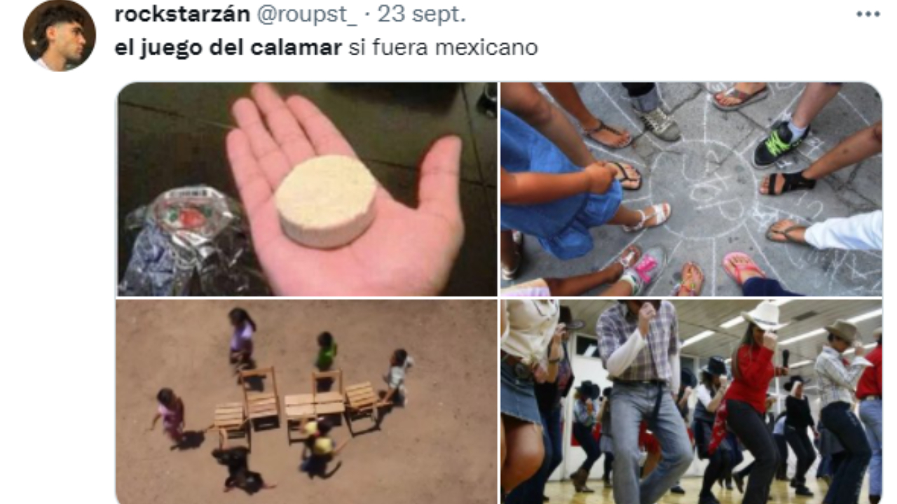 El Juego del Calamar con juegos mexicanos