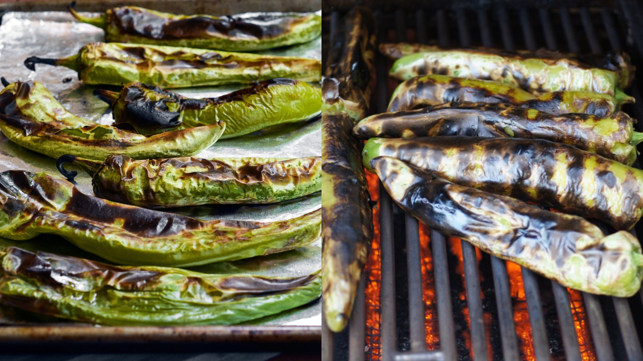 Cómo asar chiles sin que te pique la garganta