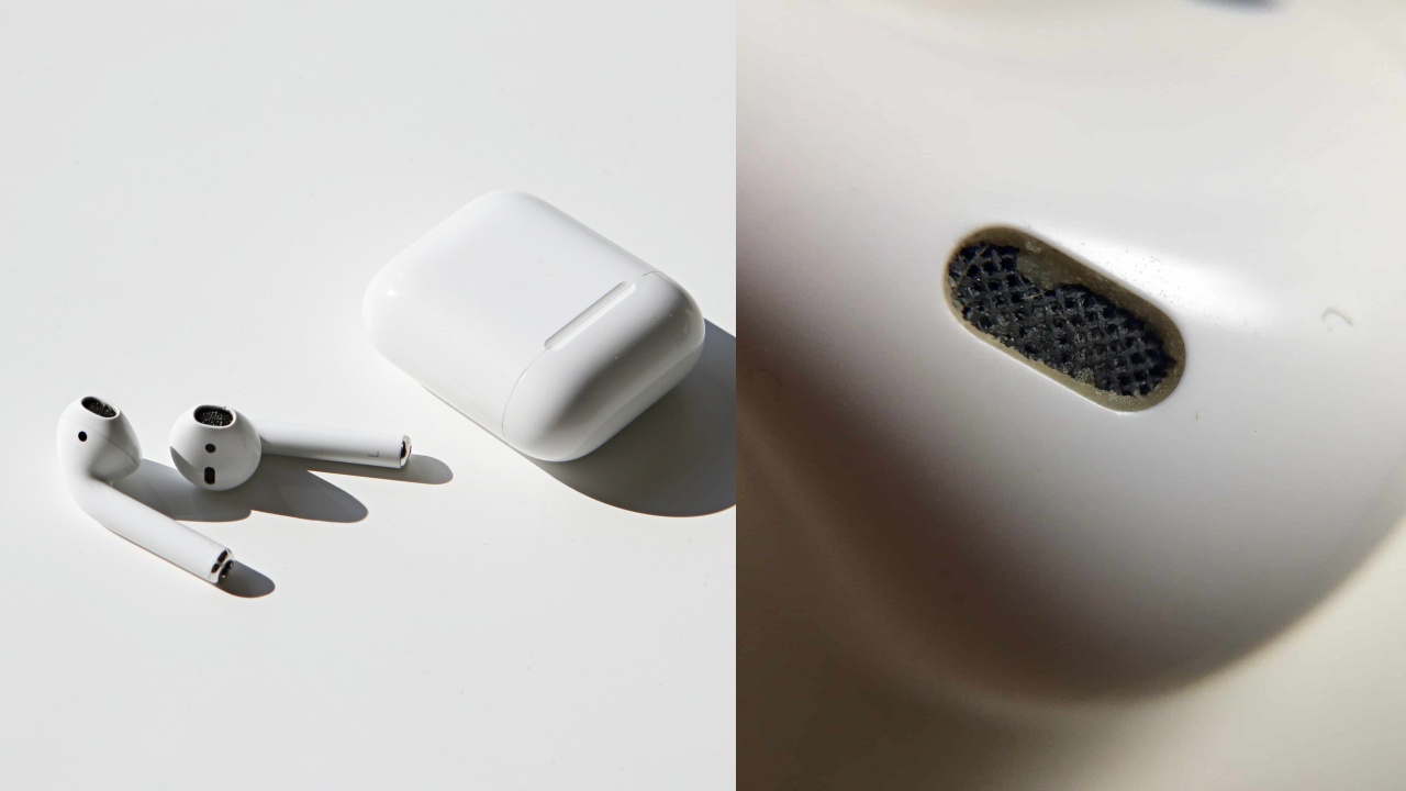 como limpiar airpods audifonos con cerilla y pelusa