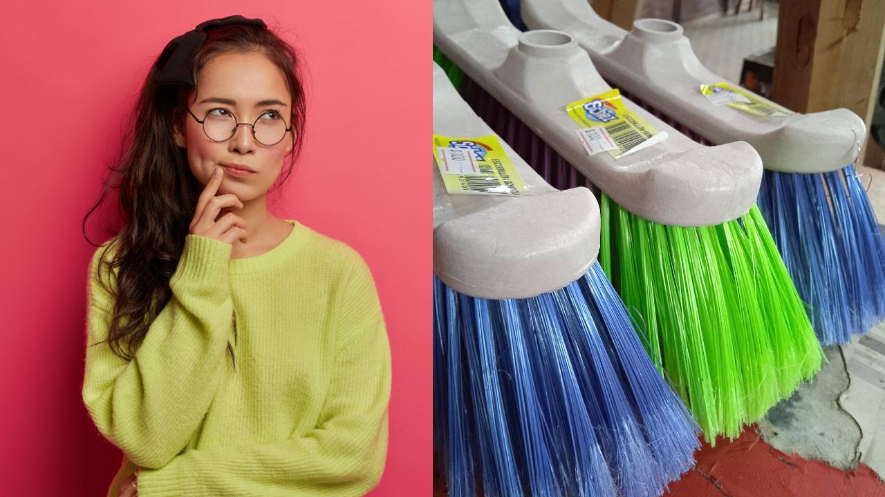 cómo reutilizar escobas viejas