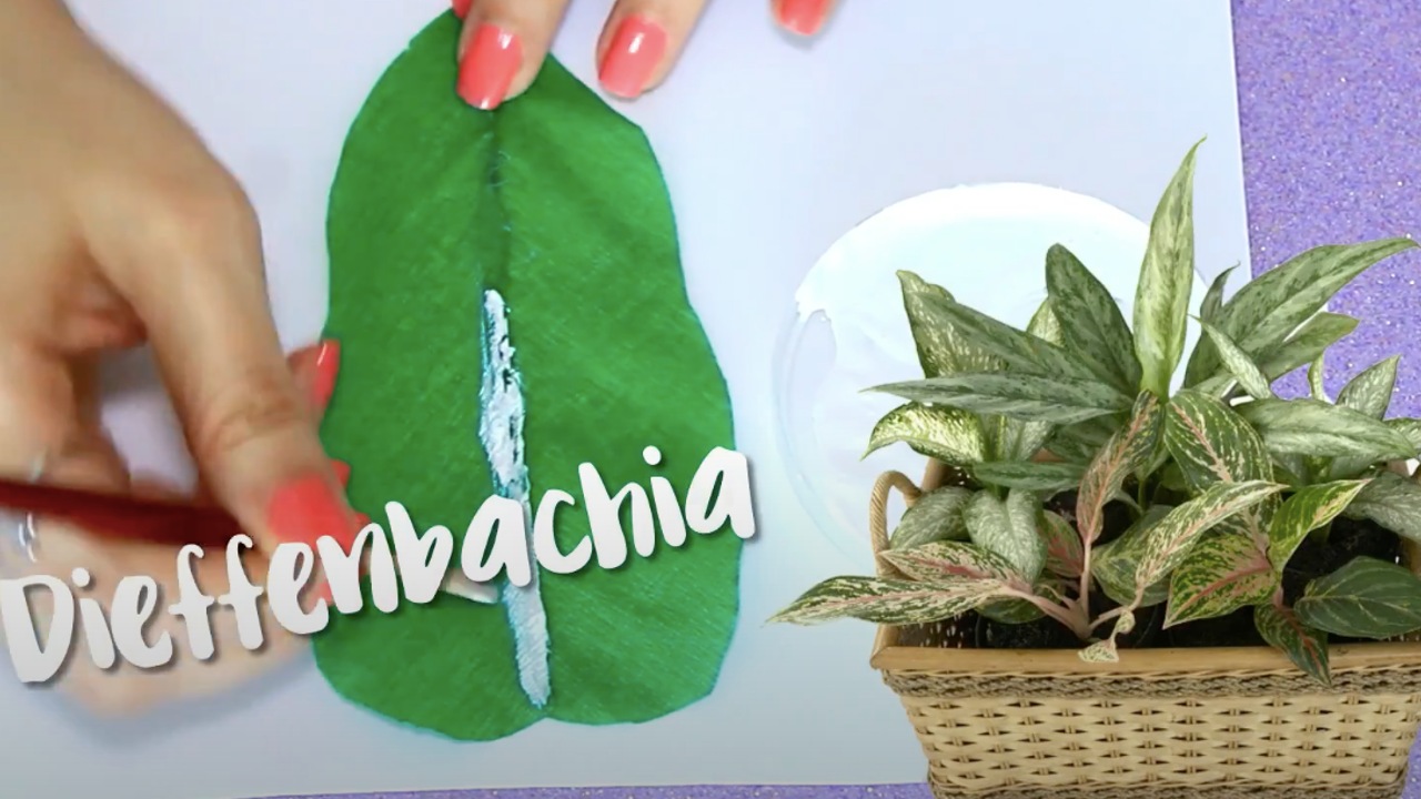 como hacer plantas de papel diy