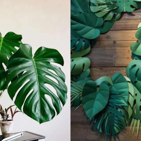 como hacer plantas de papel