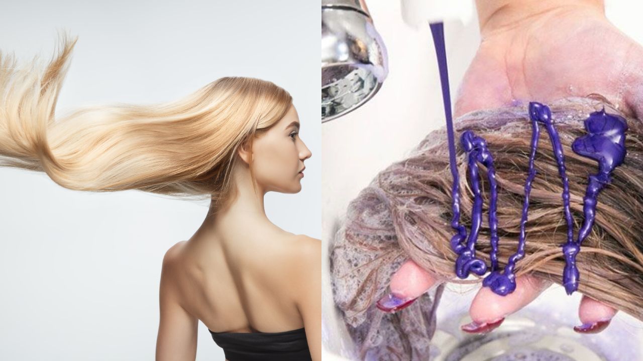 Cómo hacer shampoo morado casero