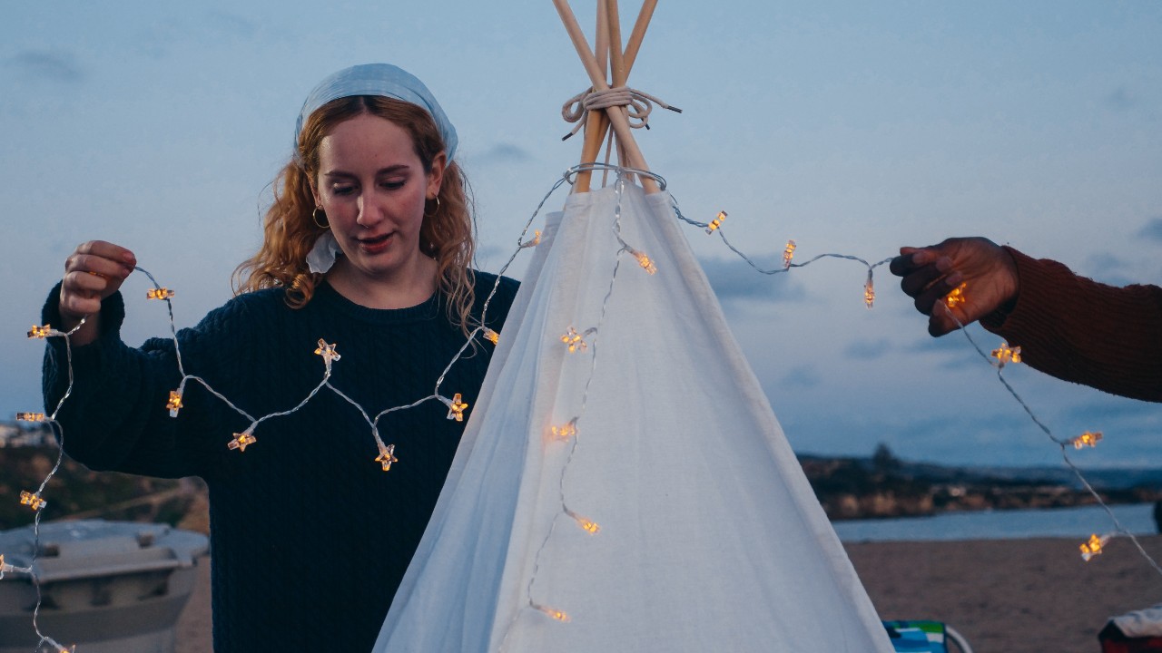 cómo hacer un teepee para adultos