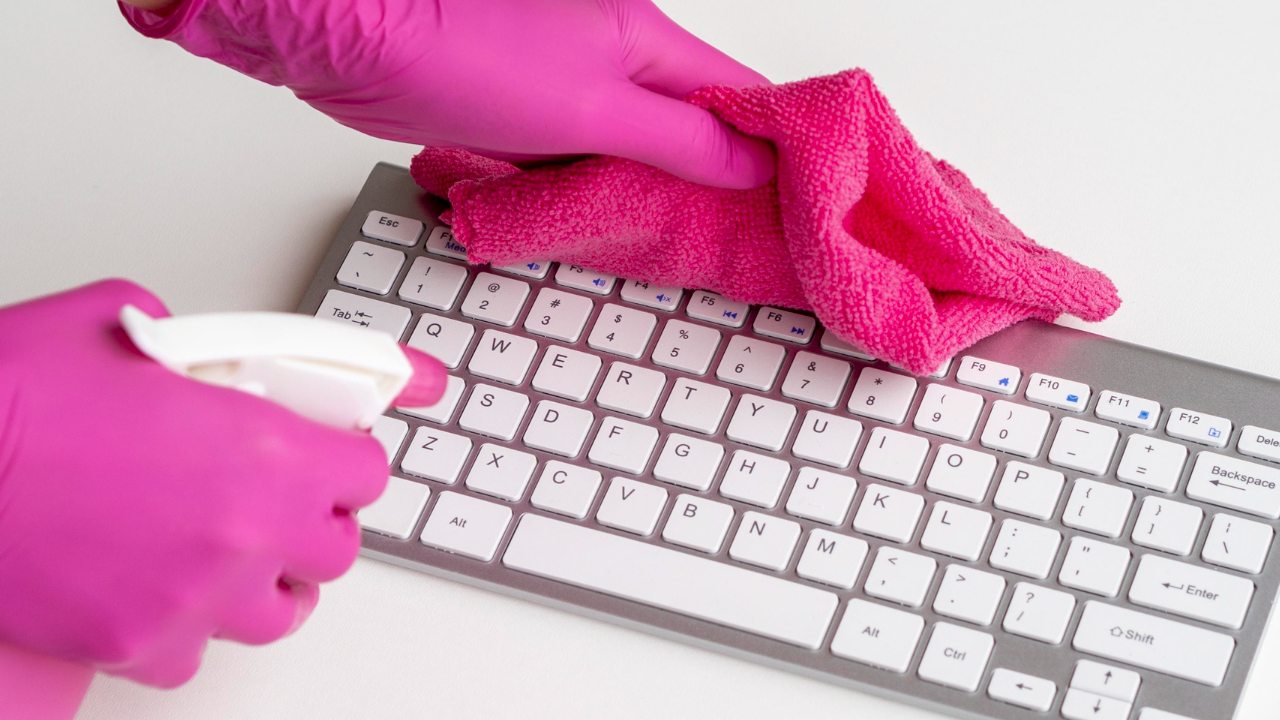 Como limpiar el teclado de la computadora