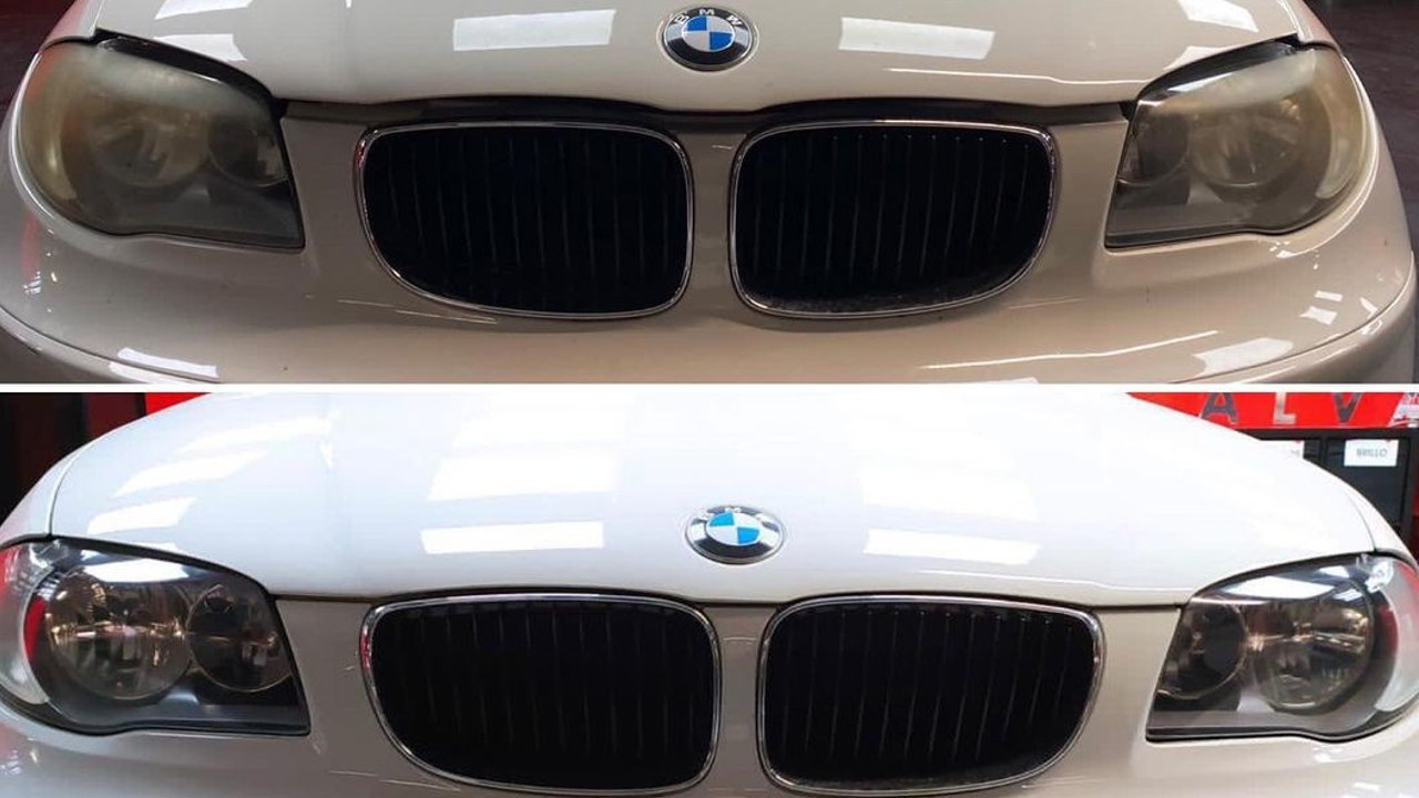 Como quitar lo opaco de los faros con bicarbonato