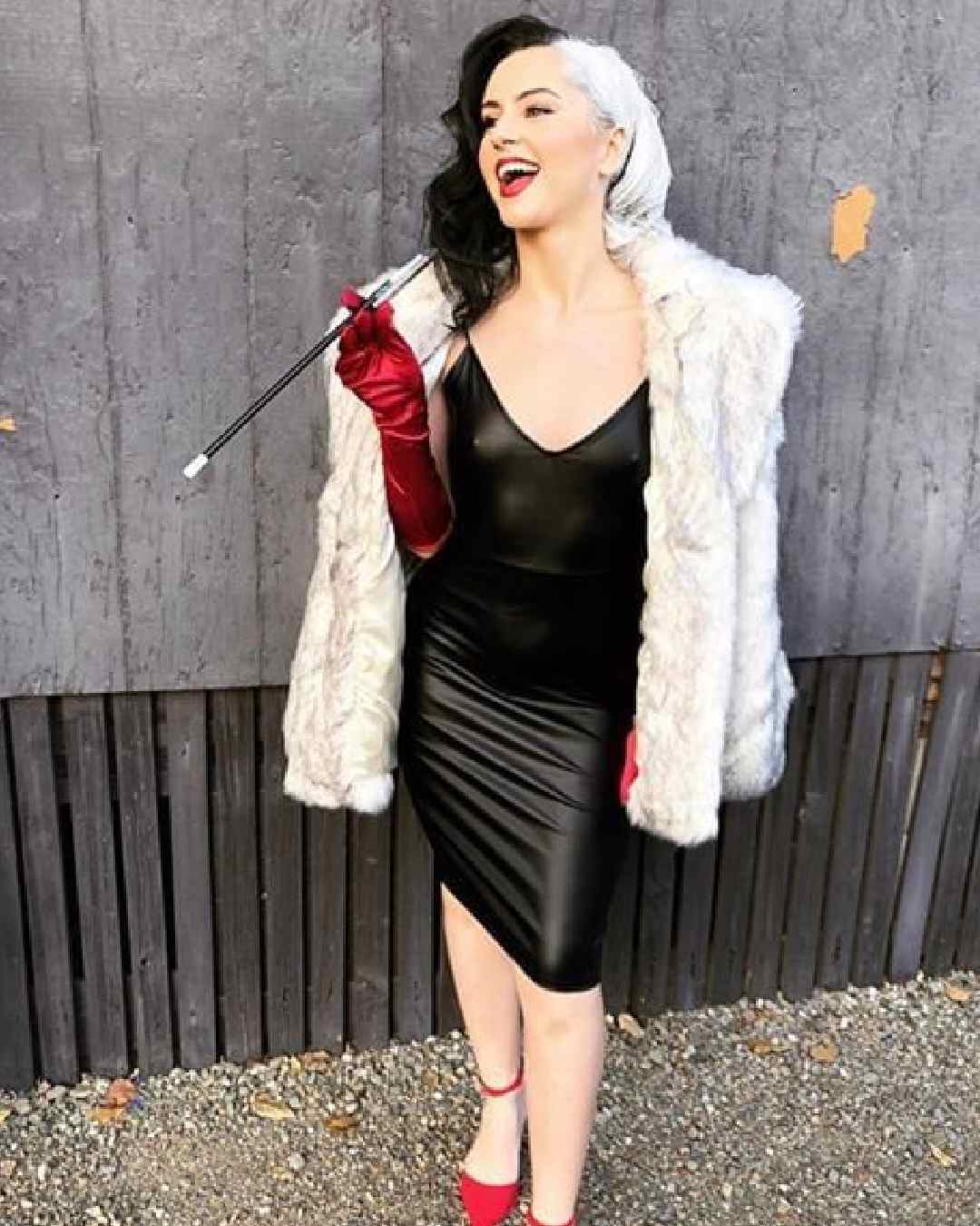 Disfraces de ultima hora cruella