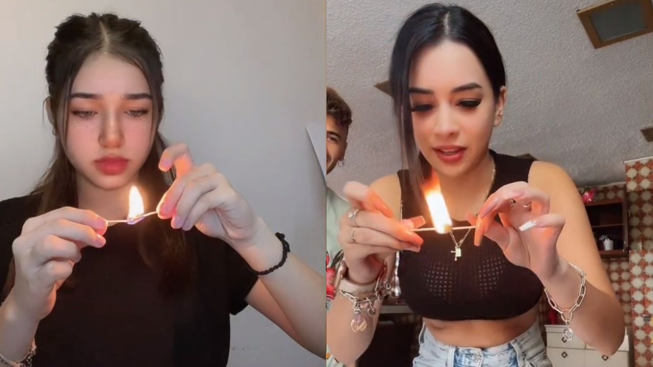 Peligros del ritual con cerillos