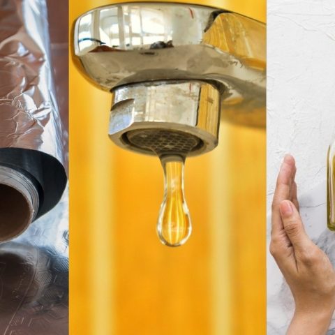 truco para limpiar llaves de agua