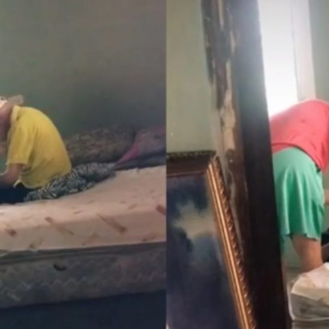 mujer cuida a su exsuegro