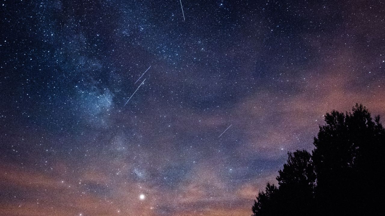 Lluvia de estrellas de octubre