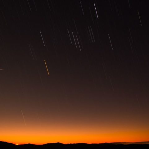 La primera lluvia de estrellas de octubre 2021