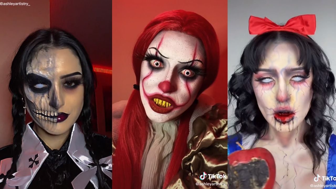 Maquillajes en TikTok para Halloween