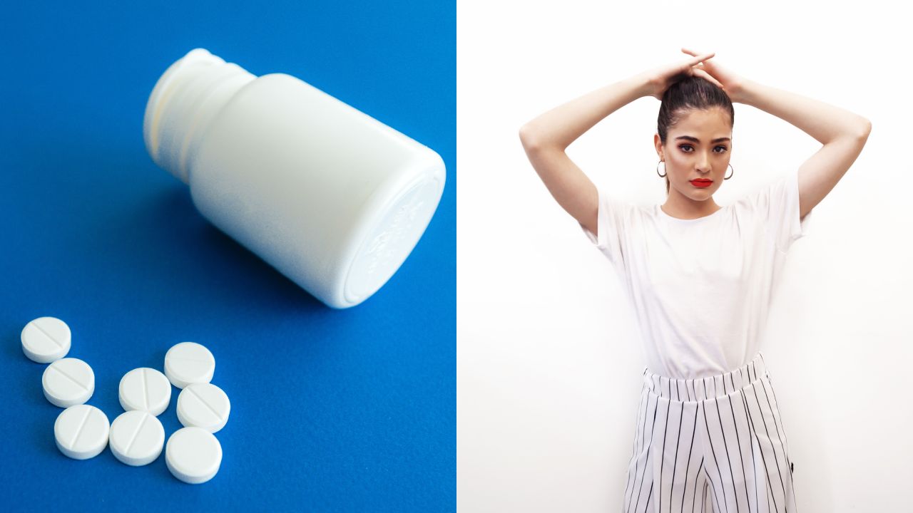 Cómo eliminarlas manchas de sudor con aspirina