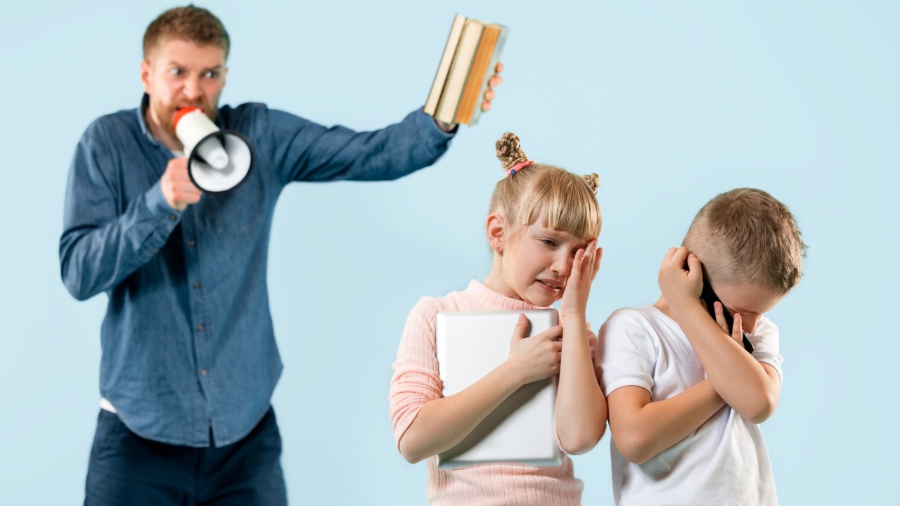 Como sanar el daño causado a tus hijos por gritarles o golpearlos