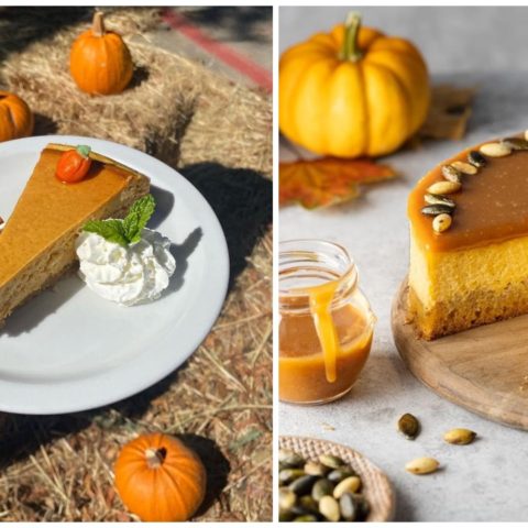 receta de cheesecake de calabaza sin horno