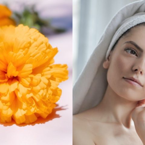 Mascarilla de cempasúchil para las arrugas