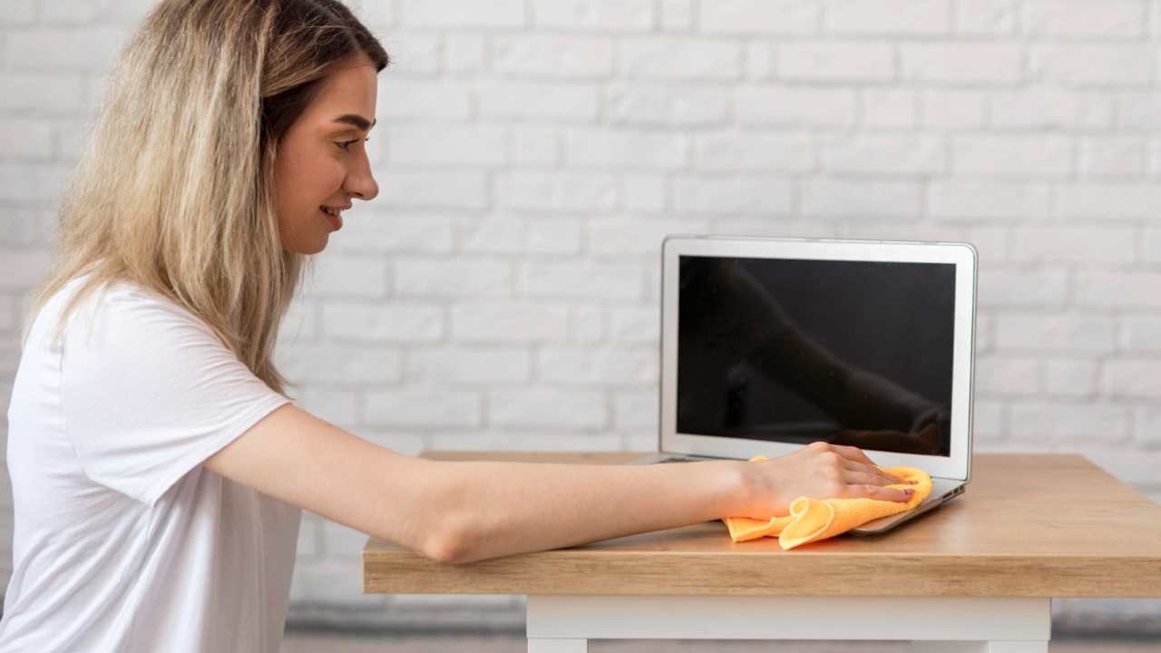 paso a paso para limpiar la laptop