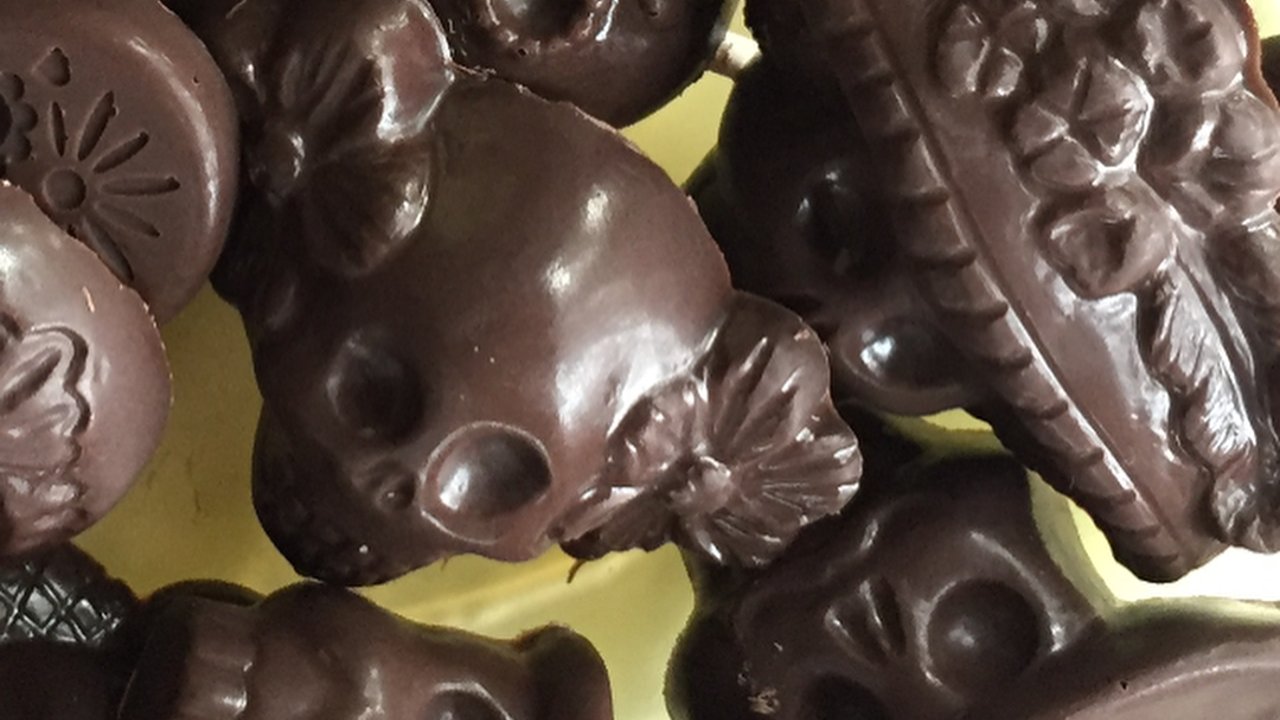 calaveras de chocolate cómo hacerlas