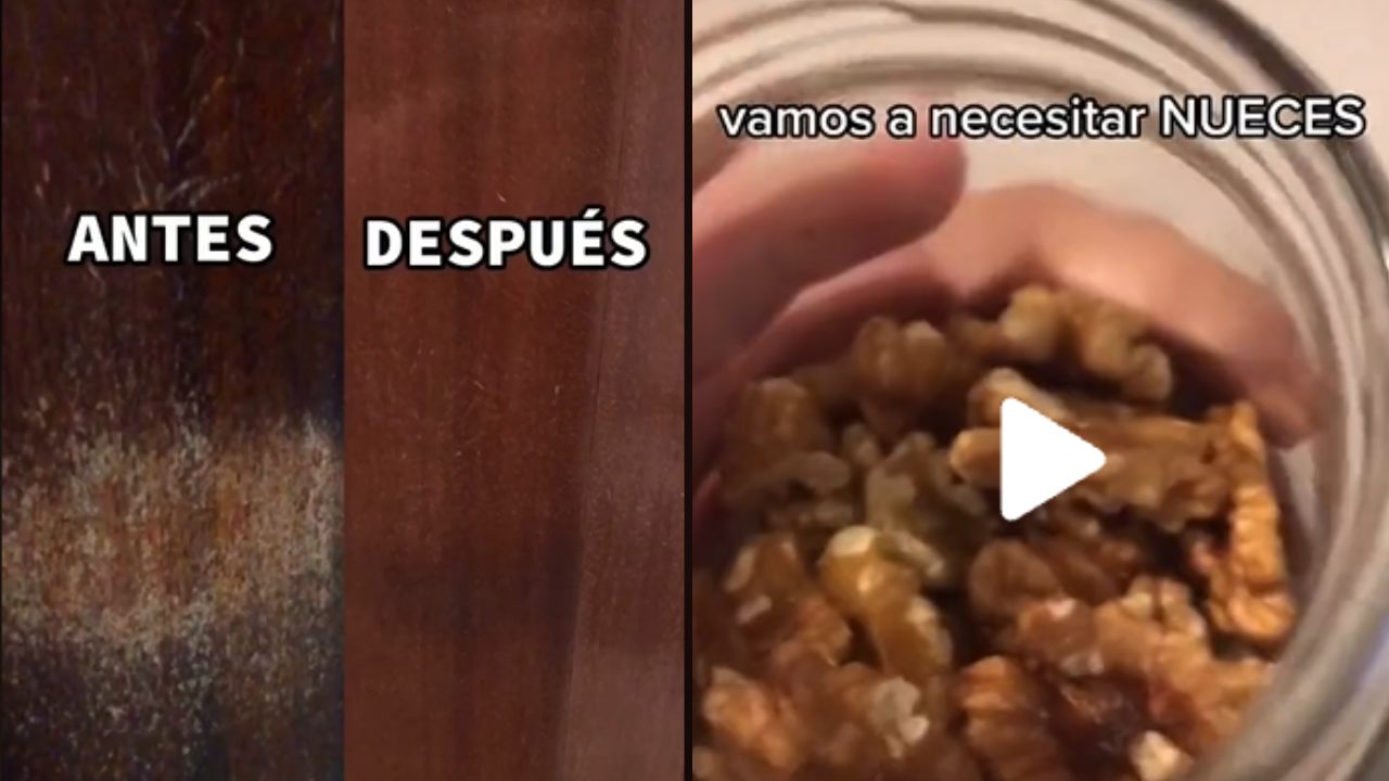 como eliminar arañazos de puerta de madera