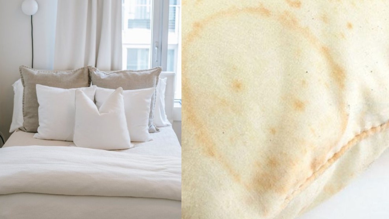 que son manchas amarillas que aparecen en almohadas y colchon