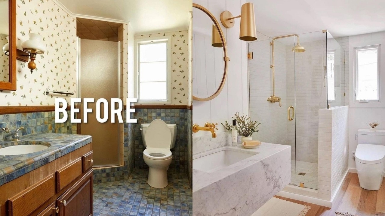 antes y despues de remodelaciones de banos