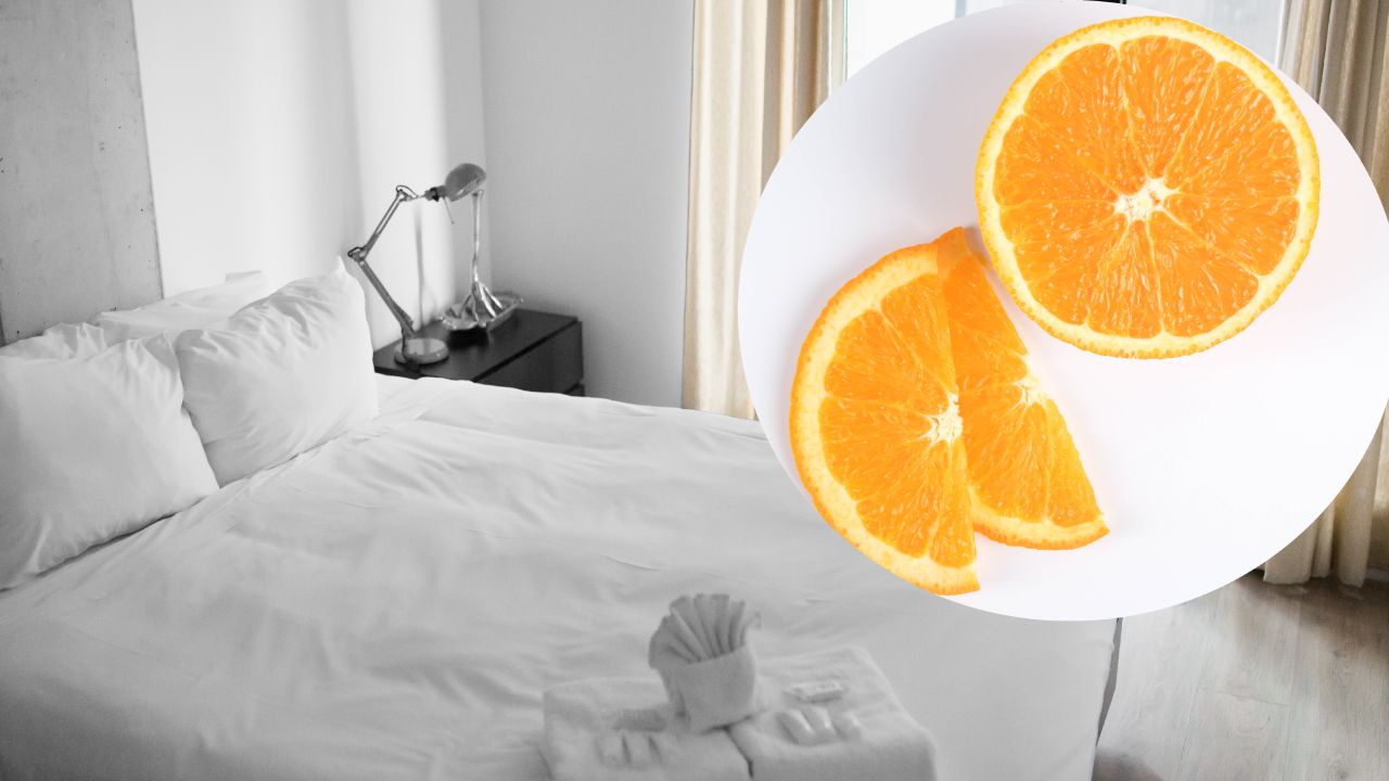 aromatizante casero para sabanas y cobijas con olor a menta naranja