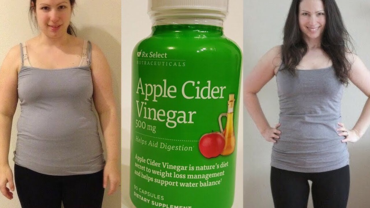 Capsulas de vinagre de manzana,