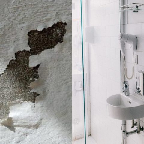 como arreglar pintura descascarada de techo