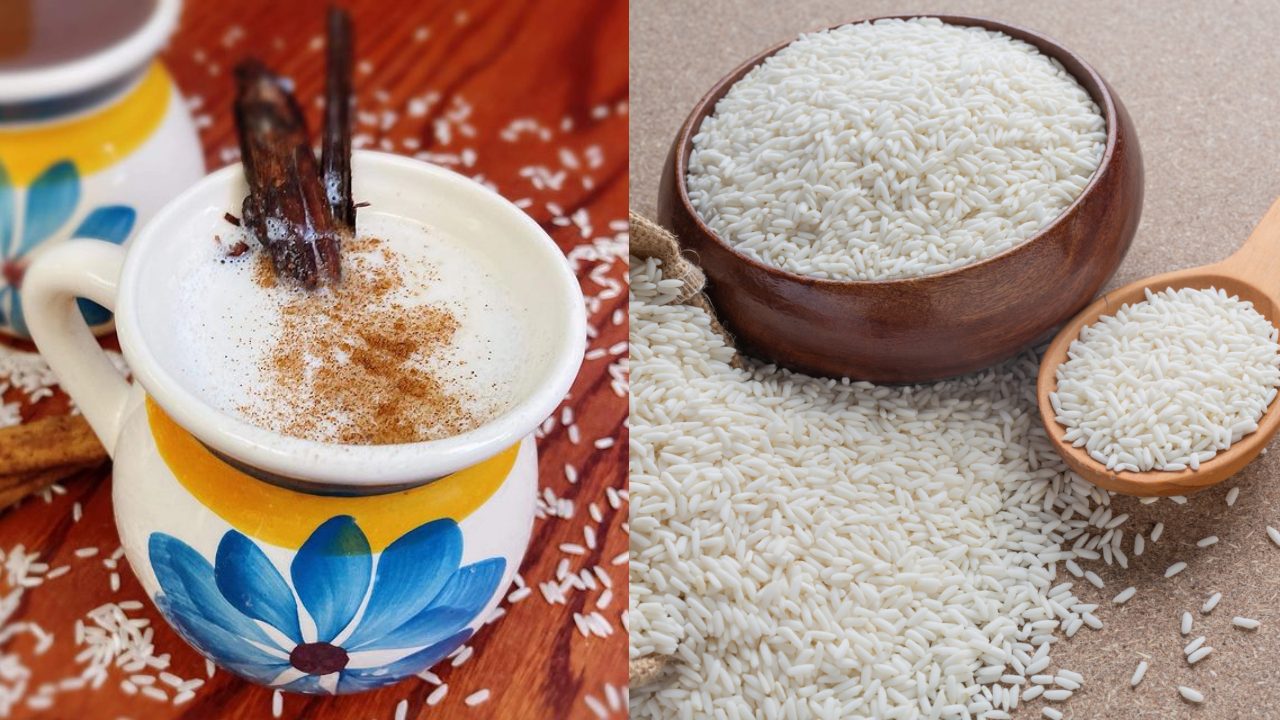 como hacer atole de arroz leche receta