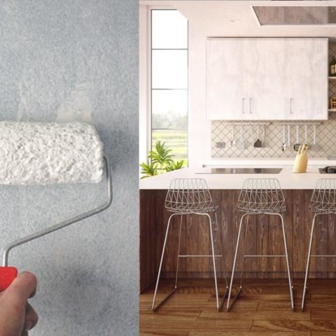 cómo pintar los gabinetes y muebles de tu cocina