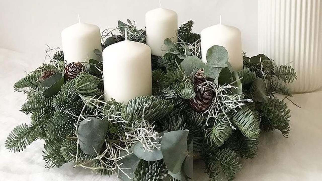 qué es la corona de adviento