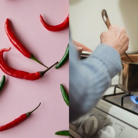 como quitar sabor a chile de ollas