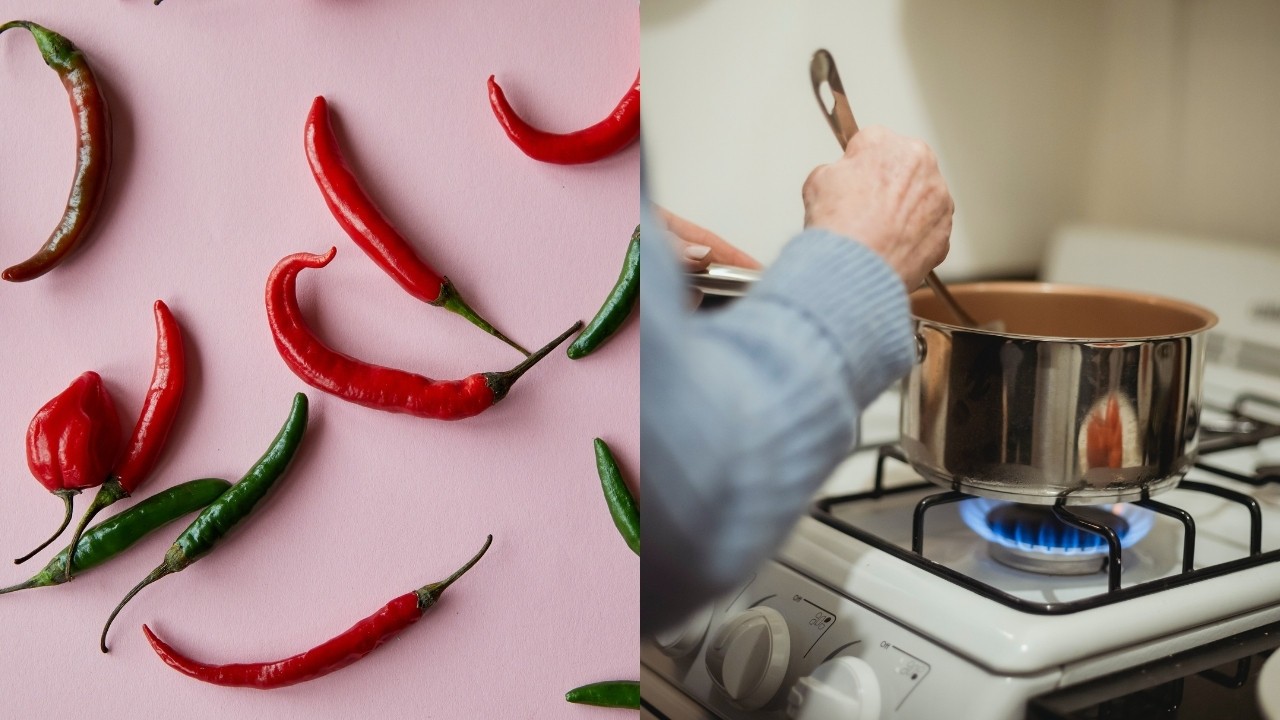 como quitar sabor a chile de ollas