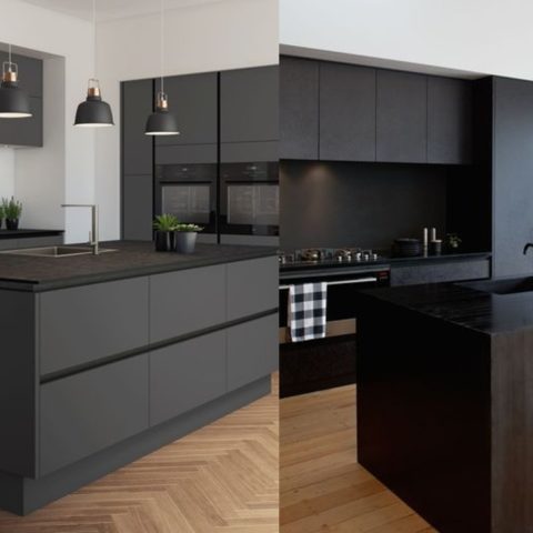 Ideas de cocinas negras