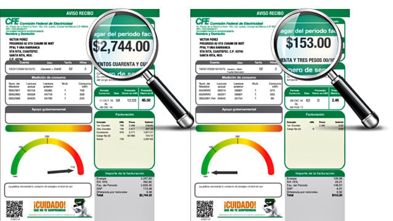Errores que podrian hacerte pasar a tarifa de alto consumo ante CFE