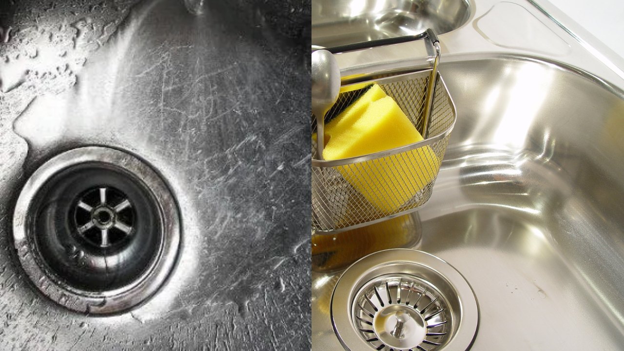 pulir tu fregadero de acero inoxidable con rayones