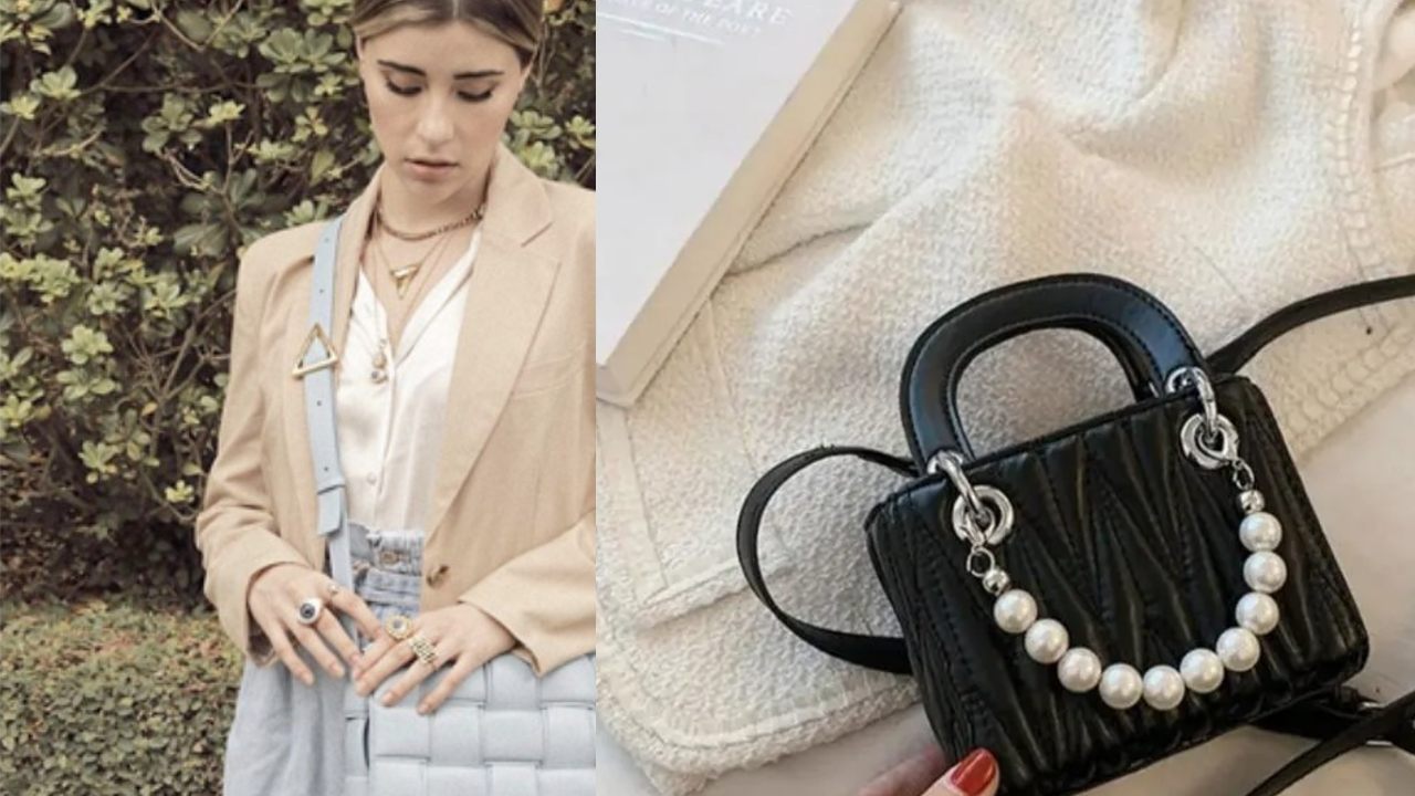 característica de una bolsa de piel