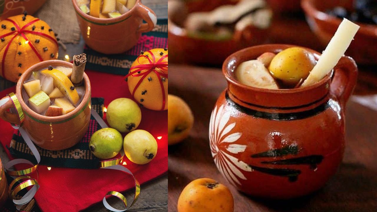 tomar ponche en Navidad