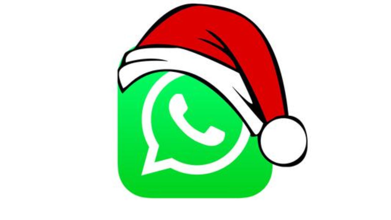 Activa el modo navideño en WhatsApp