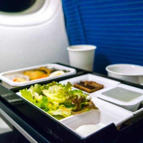 Alimentos que nunca debes comer en el avion