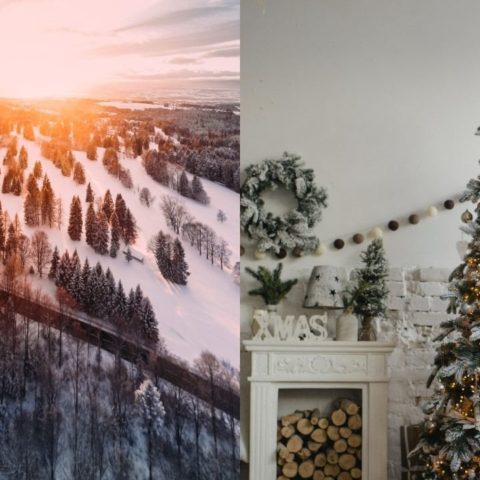 como hacer nieve artificial en casa