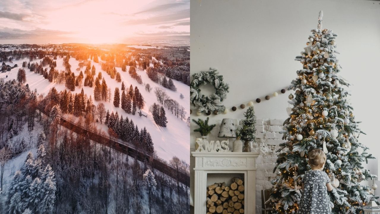 como hacer nieve artificial en casa