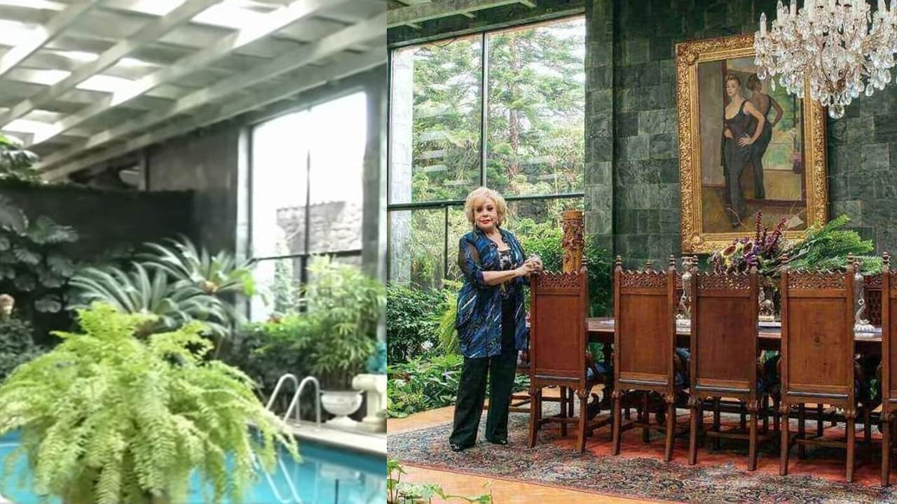 mansion de Silvia Pinal en el Pedregal